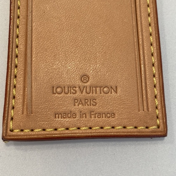 AUTHENTIC Louis Vuitton Id/Luggage Tag - Picture 2 of 9